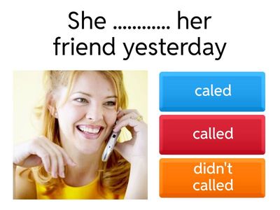 Simple past - regular verbs