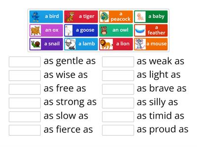 P6 Chapter 1 Similes