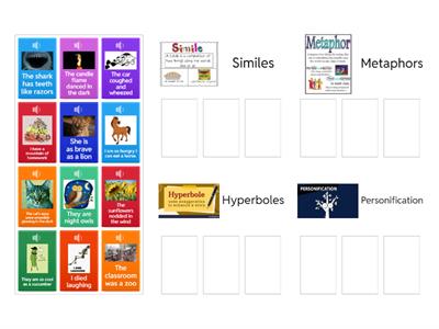 Figurative Language Word Sort