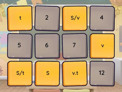 ghép công thức, đơn vị của tốc độ