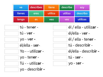 Yo sé conjugar los verbos básicos