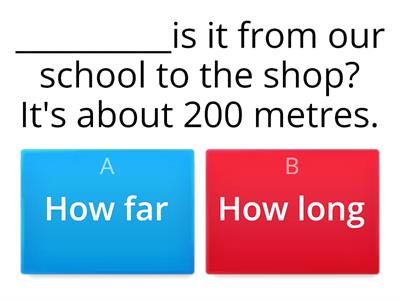 How far/How long