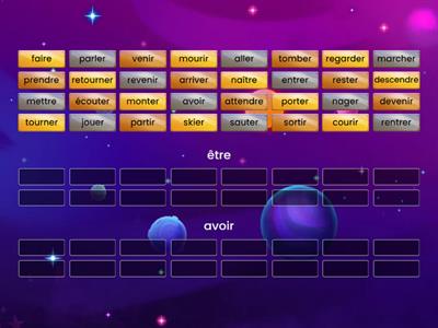 Group Sort : Être ou Avoir ? (Passé Composé)