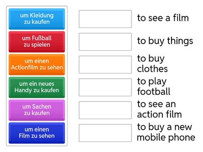 weekend plans - um zu 