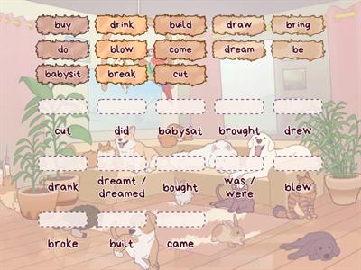 Irregular verbs