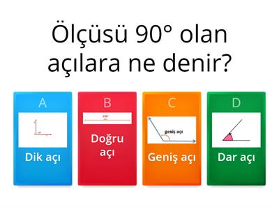 4. SINIF MATEMATİK GEOMETRİDE TEMEL KAVRAMLAR