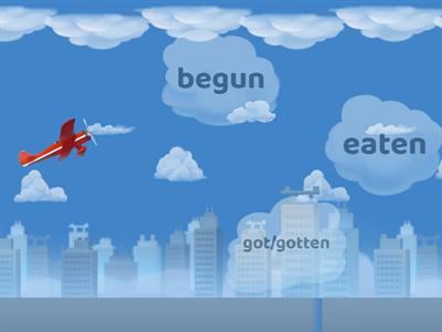 Past Participle-Airplane-1