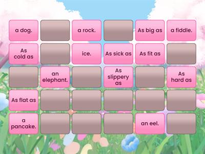 Similes - Memory Game Match