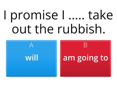 Ways of expressing future