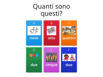 Gioco con i numeri
