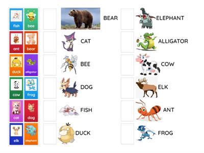 Animals (abcdef sound)