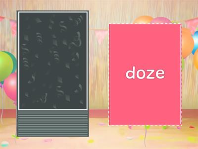 Reading open syllable