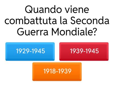 Seconda Guerra Mondiale