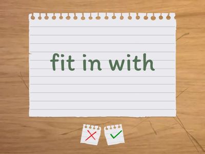  unit 1 E - three part phrasal verbs