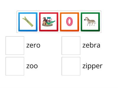 Oxford Phonics Letter Zz