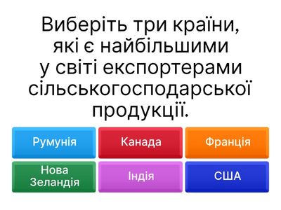 Сільське господарство світу