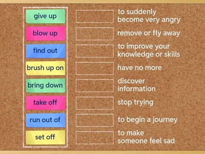 Phrasal Verbs Practice