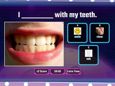 Body parts functions