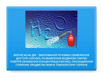 ВОГНЕГАСНІ РЕЧОВИНИ: позитивні (+) та негативні (-) характеристики 