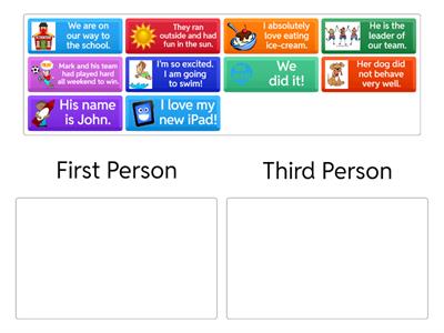 Point of view (1st Grade)