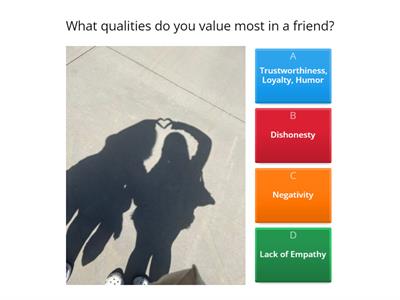 Friendships quiz hala, mina 