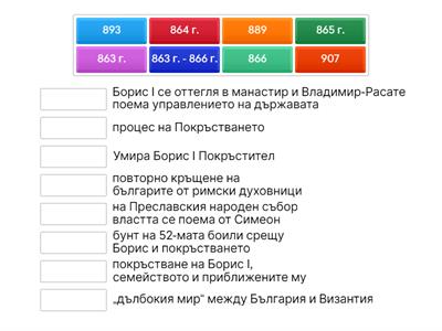 Християнизация на България при княз Борис I Михаил