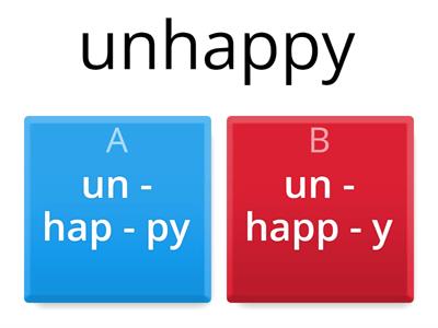 Syllable division