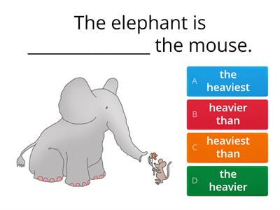 Superlatives and comparatives