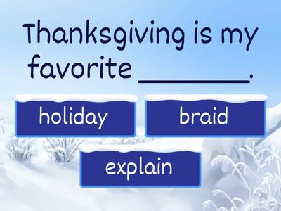 U3L1 Long a Sentences