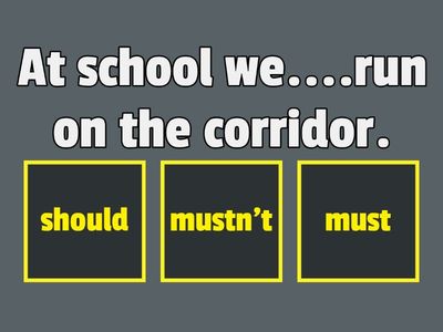 Modal verbs - Grade 5 - Anglo