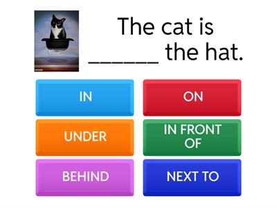  Prepositions of place