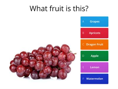 Fruit Quiz