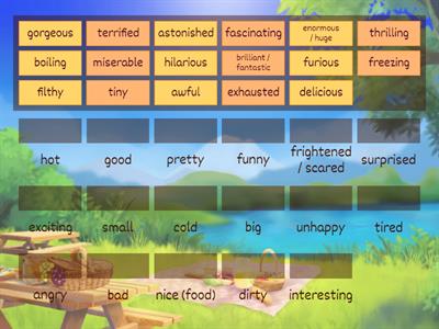 IE_Unit 1_1B Gradable and Extreme Adjectives (Quiz)