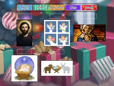 Annemie English - 아느미 잉글리시 - 원어민 영어 교습소 Christmas Word List 2: Religion - Match: word & picture