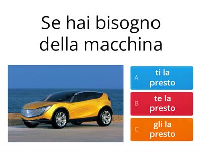 Pronomi combinati