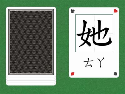 pronome pessoal 字卡