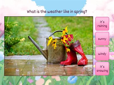 Spring quiz