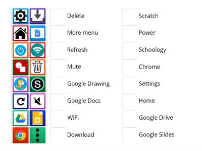 Common Technology Icons