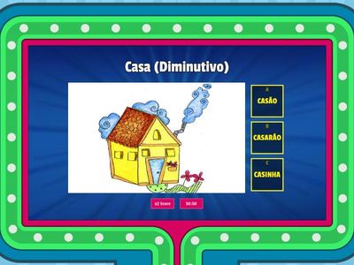 Aumentativo e Diminutivo 