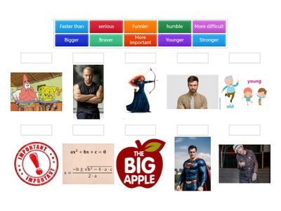 Learning experience 4: Comparative adjetives