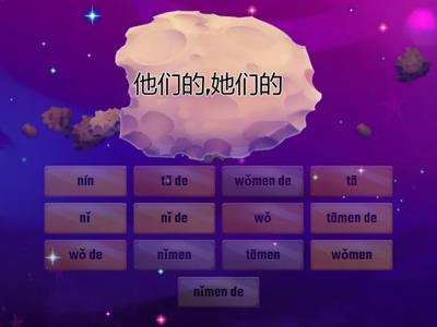 Местоимения 代词