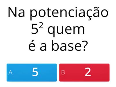 POTENCIAÇÃO 8º ano 