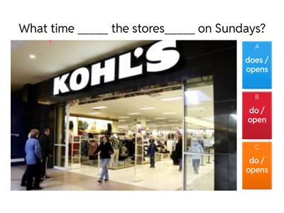 Simple present and present continuous