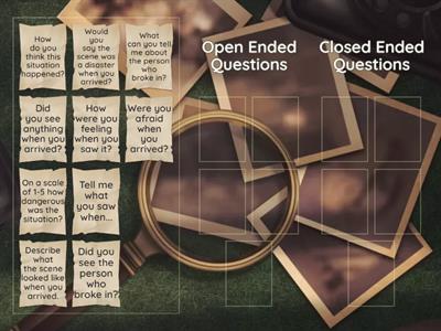 Open vs Closed Questions