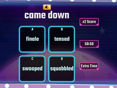 Control, Control Vocabulary    Gameshow Quiz     HOZ 