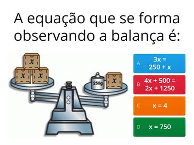  Equação de primeiro grau