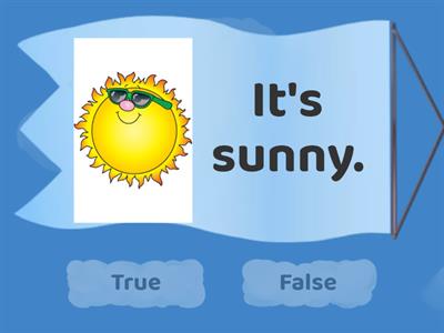 WEATHER TRUE OR FALSE KIDS 1