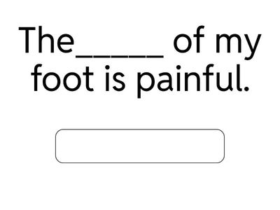 Words with multiple meanings