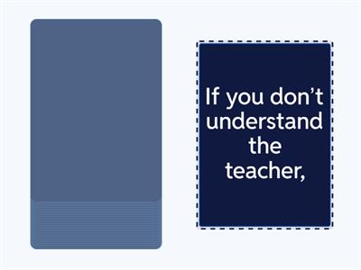 Zero & First Conditional