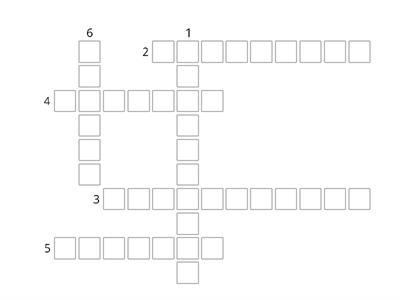 11 General - Unit 5 - Lessons 1 - 2 - Crossword